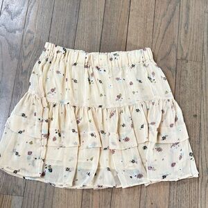Free People Floral Skirt
